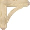 Ekena Millwork Thorton Craftsman Rough Sawn Bracket w/ Offset Brace, Douglas Fir, 8"W x 26"D x 26"H BKT0806X26X26THR04RDF - alternate 2